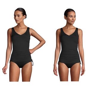 Lands' End Black Women's Swimwear
